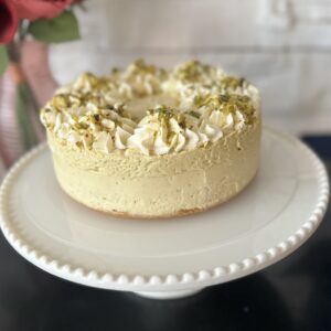 Keto Sernik Pistacjowy