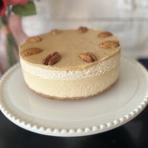 Keto Sernik Karmelowy