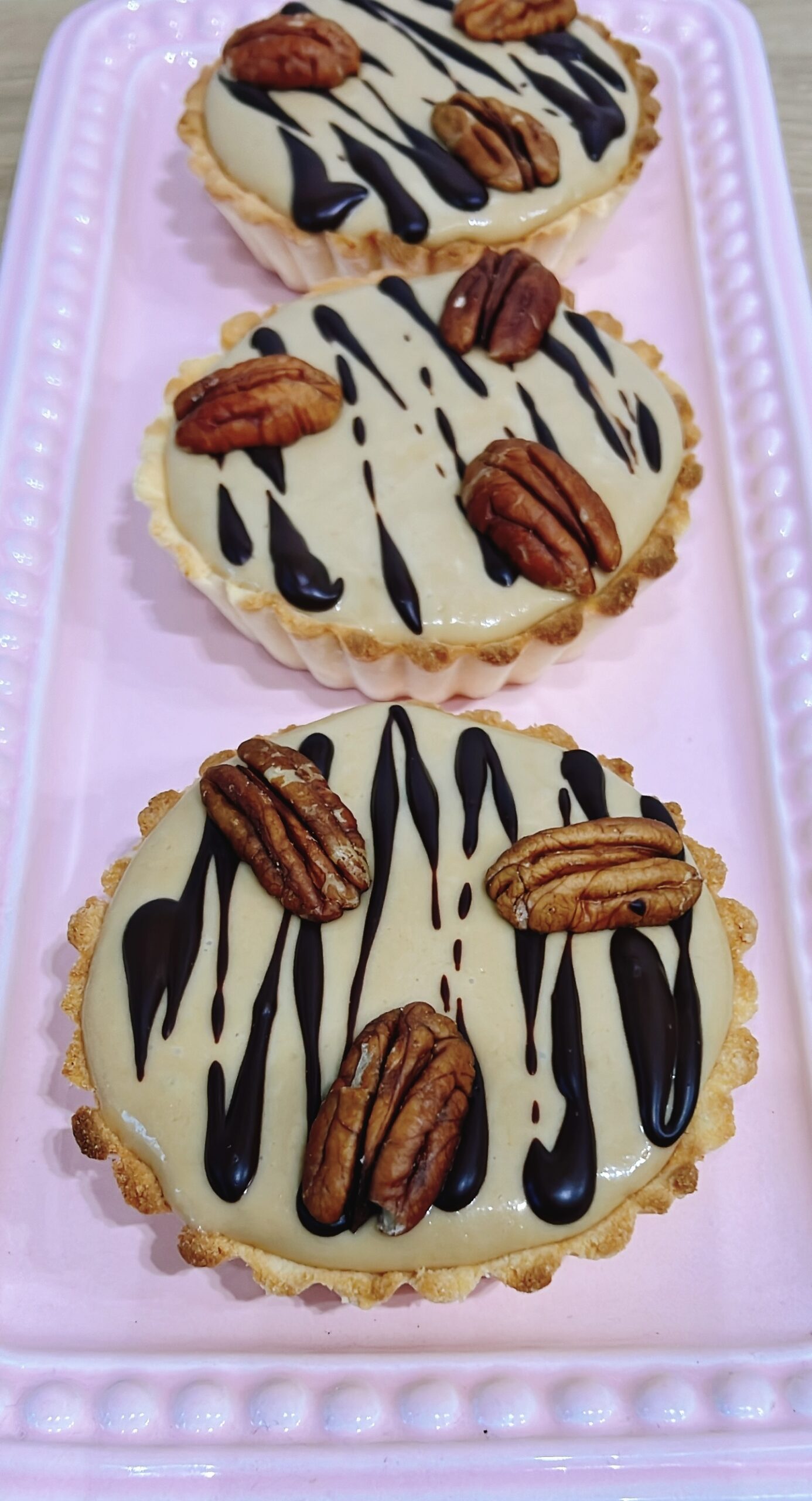 Keto Tartaletka z Czekoladą i Karmelem