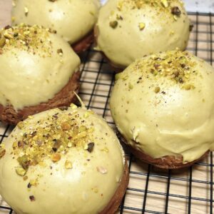 Keto Pączki Pistacjowe