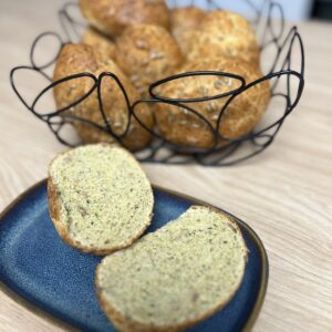 Keto Bułki Cukiniowe bez Laktozy