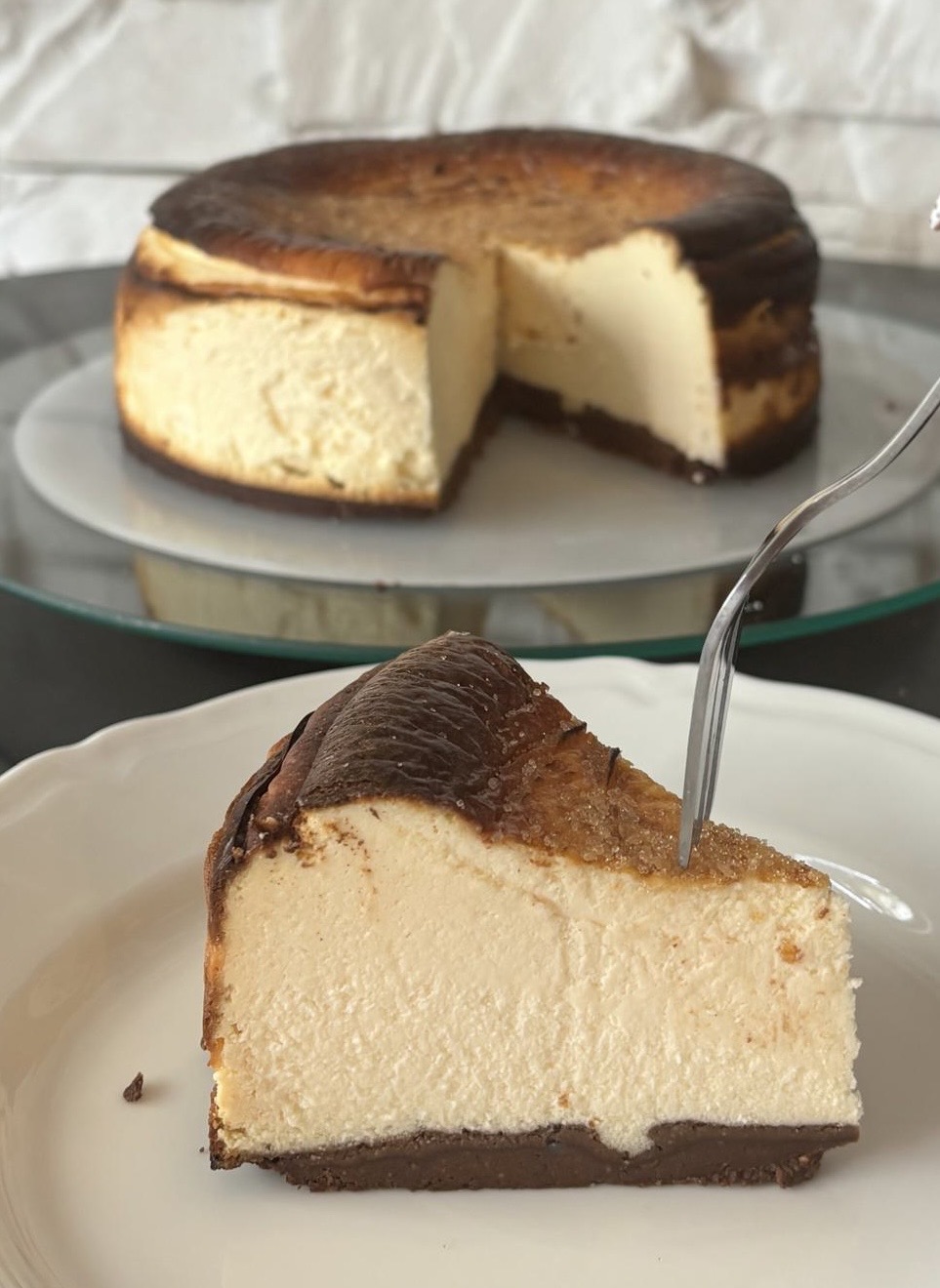 Keto Sernik Baskijski A'la Przeketonowa