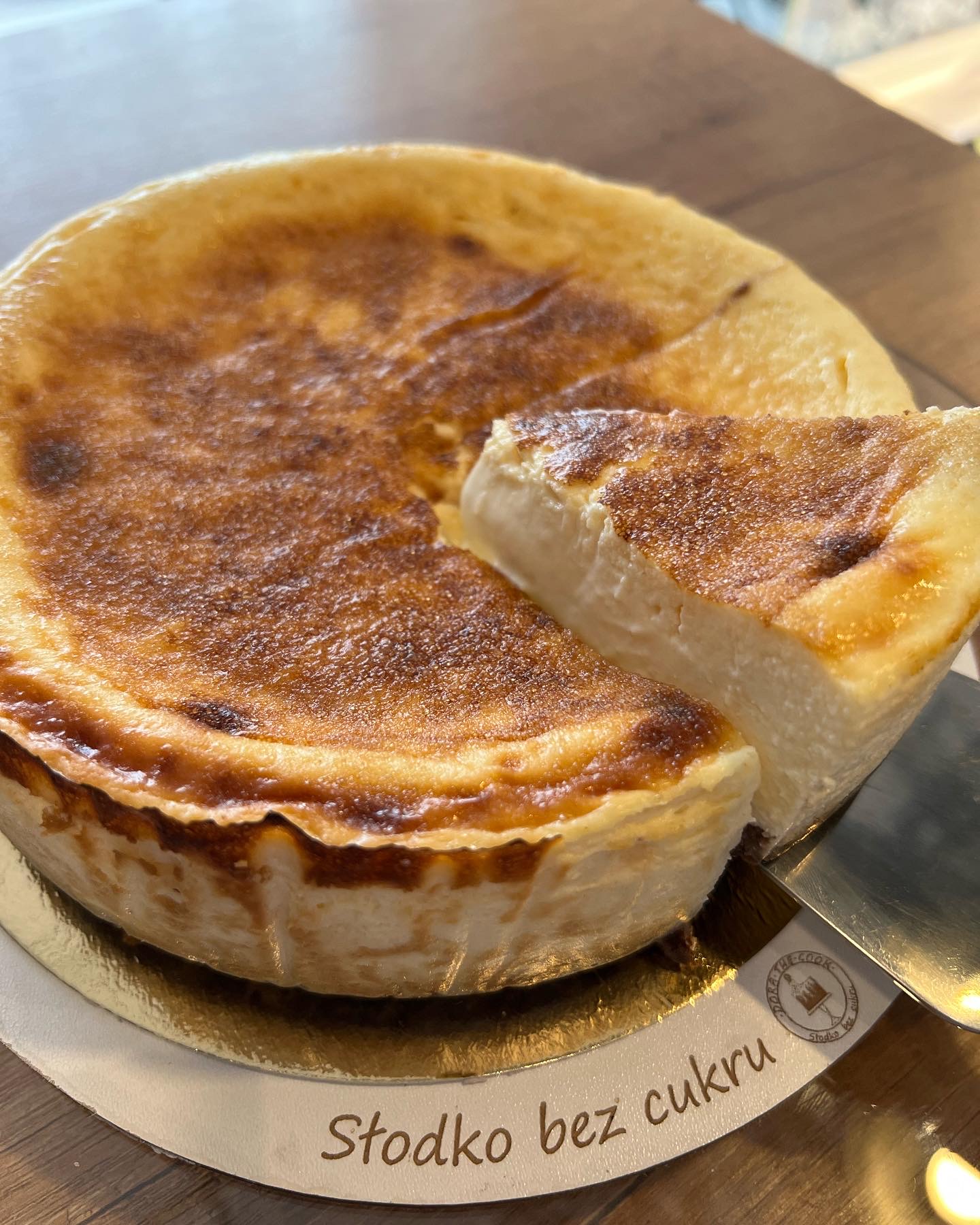 Keto Sernik Baskijski A'la Przeketonowa - obrazek 2